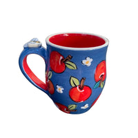 Apple Mug in Blue