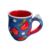 Apple Mug in Blue