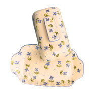 Blue Flower Butter Dish