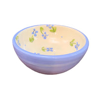 Blue Flower Nesting Dip Bowls: set of 3