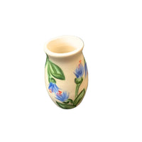 Summer Blue Flower Small Tall Vase