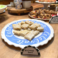 Blue Celebration Large Plate