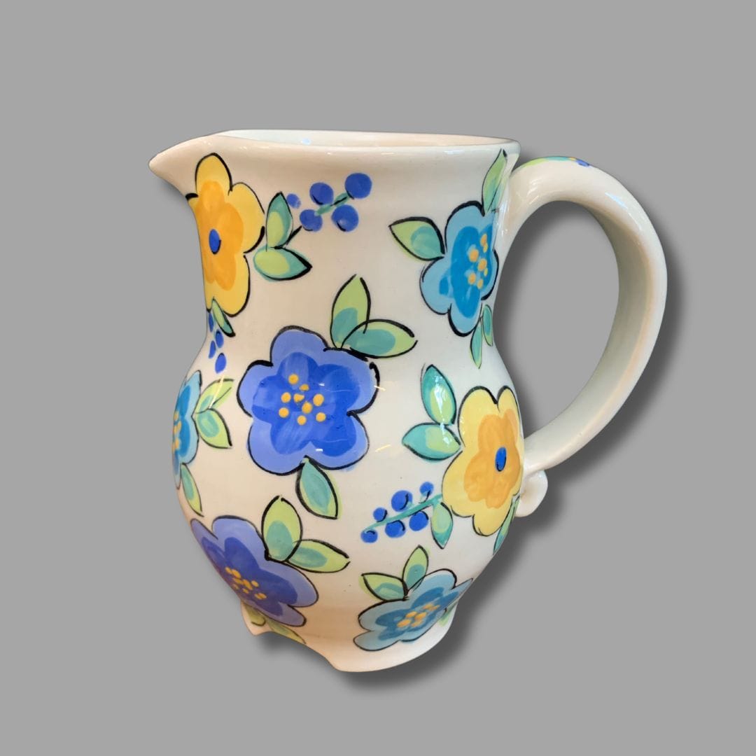 Cool Blooms Small Pitcher