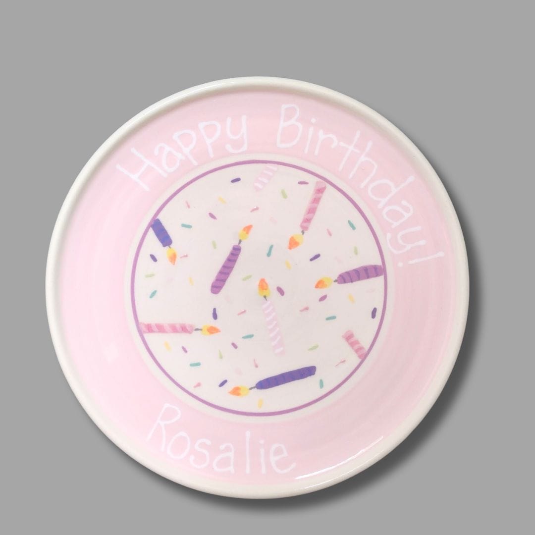 Happy Birthday Plate