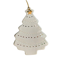 Gold Christmas Tree Ornament