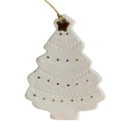 Gold Christmas Tree Ornament