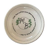 Blessing Large Serve Bowl Monogram (options)