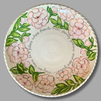 Blessing Large Serve Bowl Peony