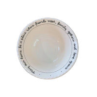 Monogram Blessing Bowl