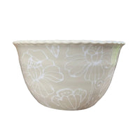 Full Color Simple Floral Medium Blessing Bowl (options)