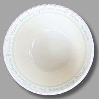 New!  Full Color Simple Floral Medium Blessing Bowl (options)