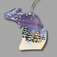Michigan Night Sky Ornament