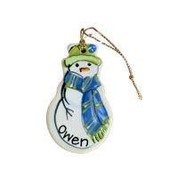 Mini Snowman Ornament