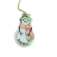 Mini Snowman Ornament
