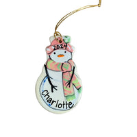 Mini Snowman Ornament