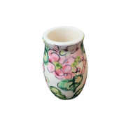 Pink Hydragea Small Tall Vase