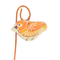 Orange and Yellow Bird Plant Pic