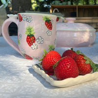 Strawberry Mug, Pink