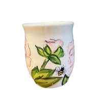 Pink Peony and Bee Mug