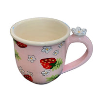 Strawberry Mug, Pink