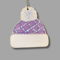 Purple Hat Ornament
