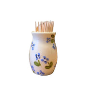 Blue Flower Small Tall Vase