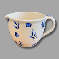 Blue Berry and Leaf Batter Bowl (small)