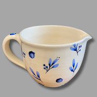 Blue Berry and Leaf Batter Bowl (small)