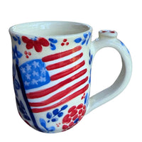 Red, White and Blue Mug