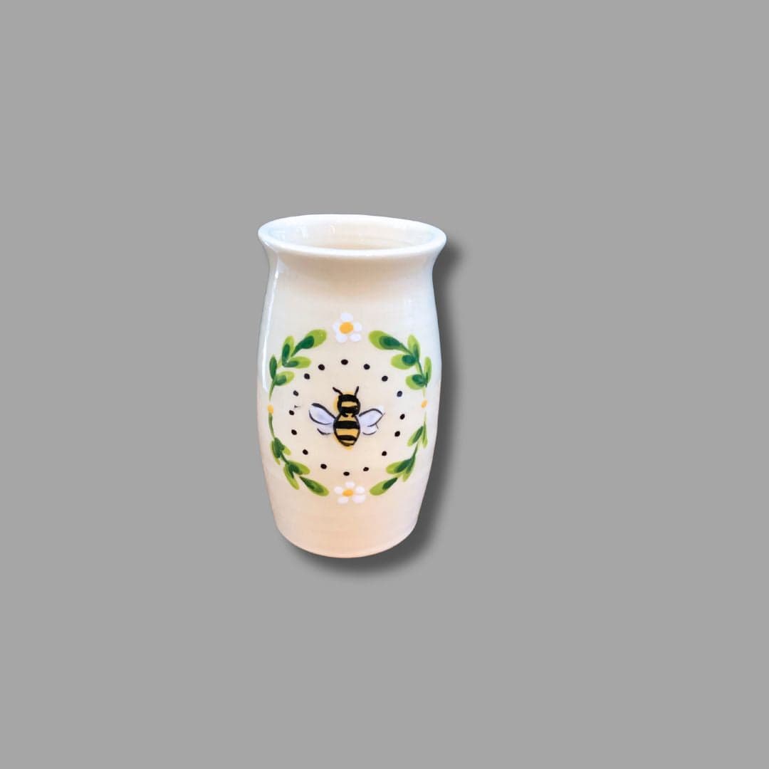 Bee Small Tall Vase