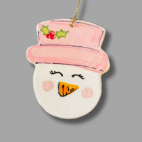 Mrs. Frosty Ornament