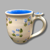Blue Flower Mug