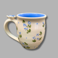 Blue Flower Mug