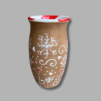 Gingerbread Pencil Vase