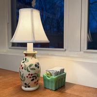 Winter Berry Small Slim Lamp