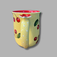 Yellow Cherry Mug