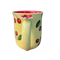 Yellow Cherry Mug