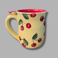 Yellow Cherry Mug