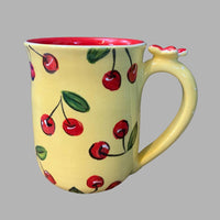 Yellow Cherry Mug
