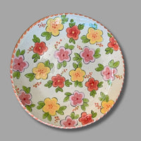 Large Serve Bowl Sunny Blooms