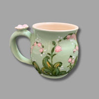 Vintage Lily of the Valley Bubble Mug