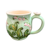 Vintage Lily of the Valley Bubble Mug