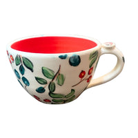Winter Berry Latte/ Soup Mug