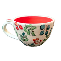 Winter Berry Latte/ Soup Mug