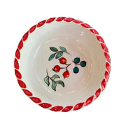 Winter Berry Nesting Dip Bowls: set of 3