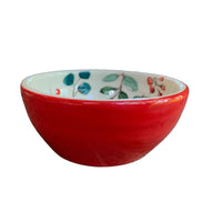 Winter Berry Nesting Dip Bowls: set of 3