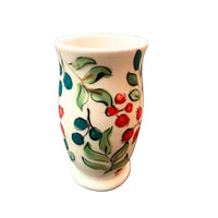 Winter Berry Small Vase