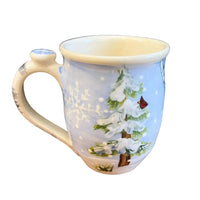 Winter Pine and Birch Mug