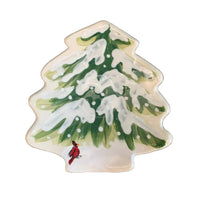 Winter Pine Trinket Tray