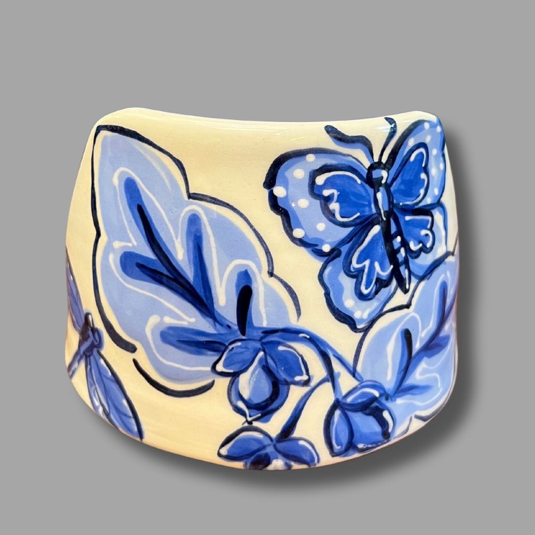 Blue Butterfly Phone and Tablet Holder